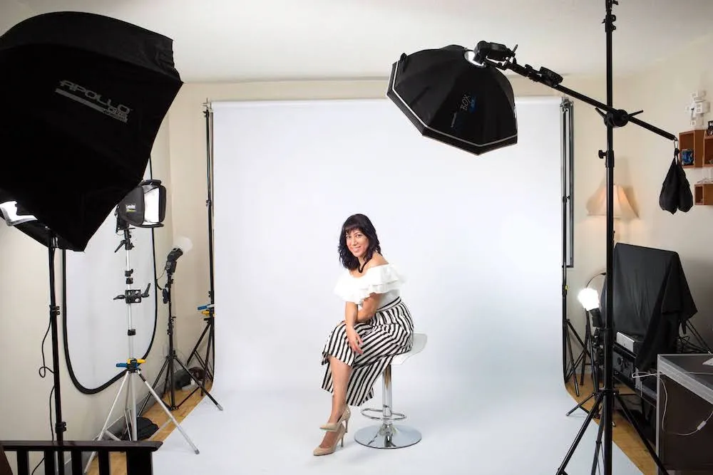 Home Studio Setup White BD